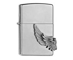Zippo Feuerzeug, Silber, One Size