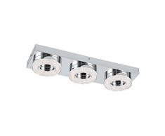 EGLO FRADELO Wand- / Deckenleuchte, Stahl, 12 W, chrom