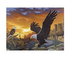 Royal Brush Junior große Malen nach Zahlen Kit 15.25-inch X 11.25-inchsky Messenger, andere, Mehrfarbig, Sonstige, 4.87 x 42.38 x 34.76 cm