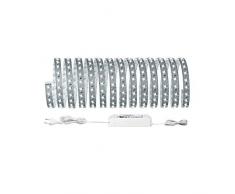 Paulmann 706.05 Function MaxLED 500 Basisset 5m Tageslichtweiß 28W 230/24V 60VA Silber 70605 LED Lichtband Lichtstreifen Lichtschlauch