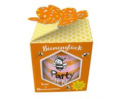 Sheepworld Geschenkewelt 46556 große Porzellan Partybiene, mit Blumensamen-Päckchen, in Geschenk-Box Tasse