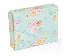 Sizzix ScoreBoards L Schablone 664424, Kleines Bücherregal von Eileen Hull, Mehrfarben, Einheitsgröße