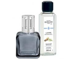 LAMPE BERGER GLACON GRIS Geschenkset Ice Cube Grau, Glas, 250 ml