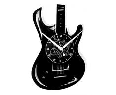Vinyl Wanduhr Vintage Handgemache Schallplatten-Design Dekor Gitarren Bass Rock Metal Punk Musik
