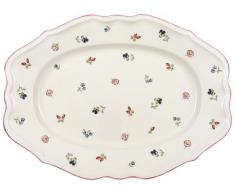 Villeroy & Boch Petite Fleur Servierplatte, 44 cm, Premium Porzellan, WeiÃ/Bunt