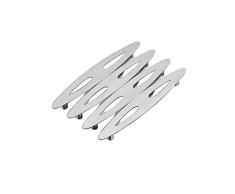 WMF Hot-Pot Topfuntersetzer, ausziehbar 22 x 14 cm, Cromargan Edelstahl mattiert, Untersetzer für Töpfe, Pfannen, heiße Auflaufformen