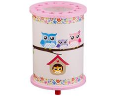 Elobra Tischleuchte, E14, rosa