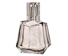 LAMPE BERGER Origami Fumee Duftlampe, Glas, Grau, 15 cm