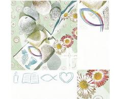 Home Fashion Lunch Serviette Kommunion 33Â x 33Â cm, Mehrfarbig, One Size