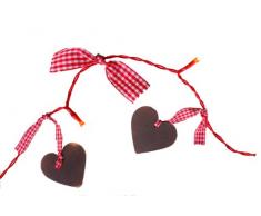 LED- Lichterkette Bandy Heart, 10flammig