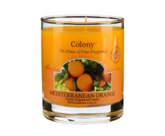 Colony Kleine Duftkerze im Glas Mediterranean ORANGE 35 h