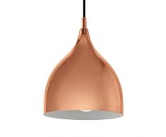 EGLO CORETTO 2 Hängeleuchte Stahl 60 W, Kupfer