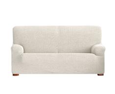 Eysa Dorian elastisch Sofa überwurf 3 sitzer, Chenille, 00-Ecru, 37 x 17 x 29 cm
