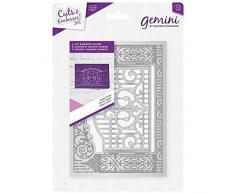 Gemini GEM-CEF-RGA Schnitt und Präge-Ordner Regal Tore, transparent, 5 x 7