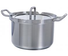 bk cookware B9710.320 Q-linair Master Glas Kochtopf, 20 cm, 3.5 L, Glasdeckel
