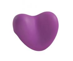 Wenko 18942100 Kopf- und Nackenkissen Tropic Purple, Kunststoff - Polyurethan, 25 x 11 x 20.5 cm, Lila