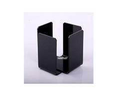 Faberplast Plast Serviettenhalter 10 x 10 cm durchsichtig