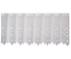 Anna Cortina Libby Gardine, Stoff, weiß, 75 x 250 cm