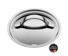 WMF Concento Metalldeckel mit Dampföffnung 20 cm, Topfdeckel mit Metallgriff, Cromargan Edelstahl poliert, spülmaschinengeeignet