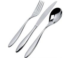 Alessi Mami Besteckset, 24-teilig, Edelstahl, Silber, 3.5 x 36 x 5.5 cm, Einheiten