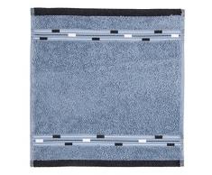 frottana Magic Seiftuch 30 x 30 cm aus 100% Baumwolle, bluestone