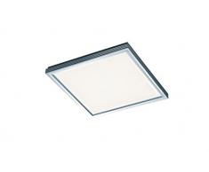 Trio Leuchten LED Deckenleuchte Lucas 659512405, Aluminium gebürstet, 1x 24 Watt