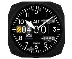 Trintec 3020 25,4 cm Aviation Modernen Höhenmesser Instrument Stil Wanduhr