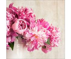 Pro-Art gla940a Wandbild Glas-Art Sweet Peony III, 30 x 30 cm
