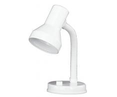 Trio Leuchten LED Tischleuchte Pronto 5027011-01, Kunststoff weiß, exkl. 1x E27