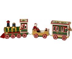Villeroy & Boch Christmas Toys Memory Porzellan-Figur Nordpol-Express, Porzellan, Bunt