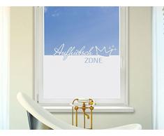 Graz Design 980097_90x57 Sichtschutzfolie Fenstertattoo Fensteraufkleber Deko für Badezimmer Aufhübsch Zone Krone (GröÃe=90x57cm)