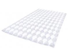 Kleine Wolke Badteppich, Silbergrau, 60 x 100 cm