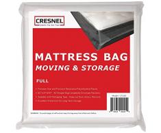 CRESNEL 4-mil kaufmännischer Heavy Duty/Super Starke Clear Matratze Kunststoff Tasche Deckblatt Aufbewahrung (Verschiedene Menge/Größe Selections)