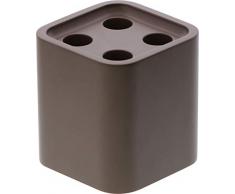 YAMAZAKI Schirmständer, Polystone, Braun, One Size