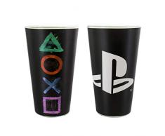 Playstation Trinkglas, Mehrfarbig, 9 x 9 x 15 cm