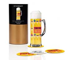 Ritzenhoff Seidel Bierkrug, Kristallglas, Mehrfarbig, 8 cm