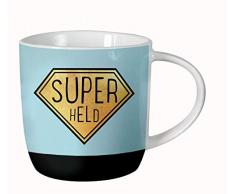 Grafik-Werkstatt 61140 Kaffeetasse fürs Büro| Porzellan verschenken | Superheld Tasse
