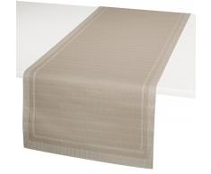 Vent Du Sud chtyucpvcad yuco Tischläufer PVC/Polyester 46 x 140 cm, PVC, leinen, 140x46x0,5 cm