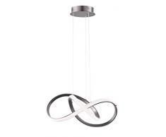 WOFI INDIGO Pendelleuchte, Aluminium, anthrazit