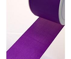 Deko AS GmbH Taftband Ohne Draht - Lila - 60 mm - Rolle 50 m - 8391 5-R 060