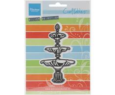 Marianne Design Craftables Brunnen - Stanzschablone und Prägeschablone für die Kartengestaltung und Scrapbooking, Steel, Grey, 5.8 x 10 x 0.3 cm