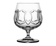 Crystaljulia Cognacschwenker, Kristall, 250ml, 9 x 9 x 11.5 cm, 6-Einheiten