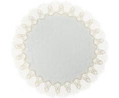 Plauener Spitze by Modespitze 4048E_14_70 Tischdecke Oslo E, Gre 70 cm, rund