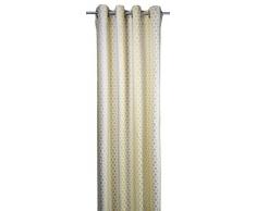 TOM TAILOR Ösenschal, Stoff, Gelb