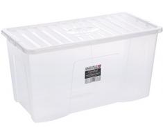 Wham 11500 Storage Solution Aufbewahrungsbox PP 79,5 x 39,5 x 40 cm, transparent