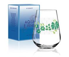 RITZENHOFF Aqua e Vino Wasser- und Weinglas von Burkhard Neie, aus Kristallglas, 540 ml, im modernen Design