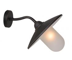 Lucide ARUBA - Wandleuchte Außen - Ø 30 cm - E27 - IP44 - Rostfarbe