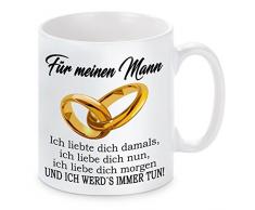 Lieblingsmensch Tasse Modell Ich liebte dich damals... - Mann, Keramik, WeiÃ, 11 x 11 x 11 cm, 1 Einheiten