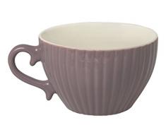 Excelsa Parisienne Tasse Jumbo 400 ml, Porzellan, lila, 11.5 x 11.5 x 7.2 cm