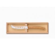 Claude Dozorme Thiers 2.90.023.89 Käsemesser, mit Griff aus Olivenholz, im Kasten aus Buche